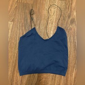 Intimately Free People Womens Camisole Tank Top XS / S Navy Blue Bust 30” To 32”